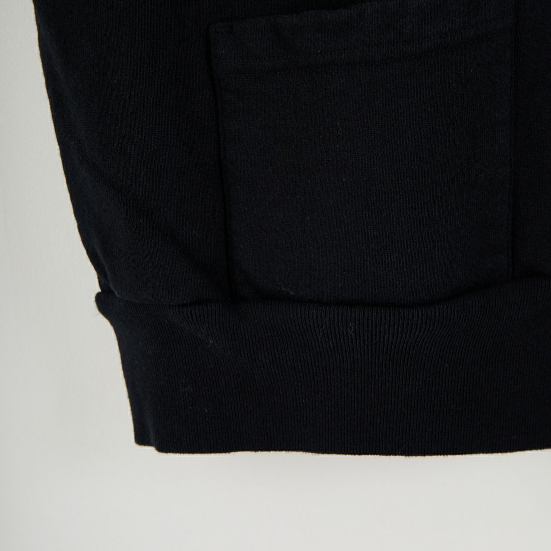 WALLA WALLA SPORT [ワラワラスポーツ] 13oz クルーネックカーディガン [130OZ-CREW-CARDIGAN] BLACK