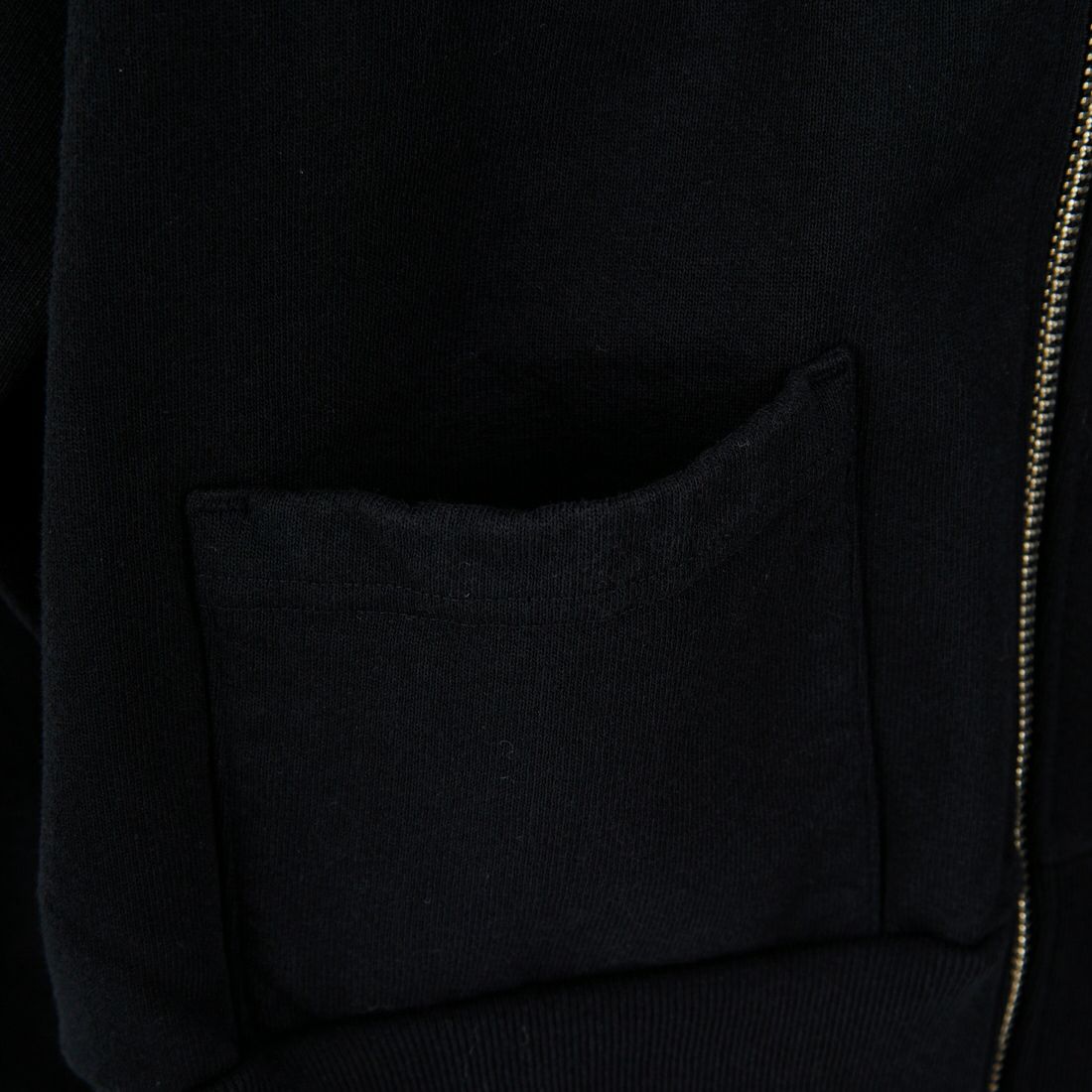 WALLA WALLA SPORT [ワラワラスポーツ] 13oz クルーネックカーディガン [130OZ-CREW-CARDIGAN] BLACK