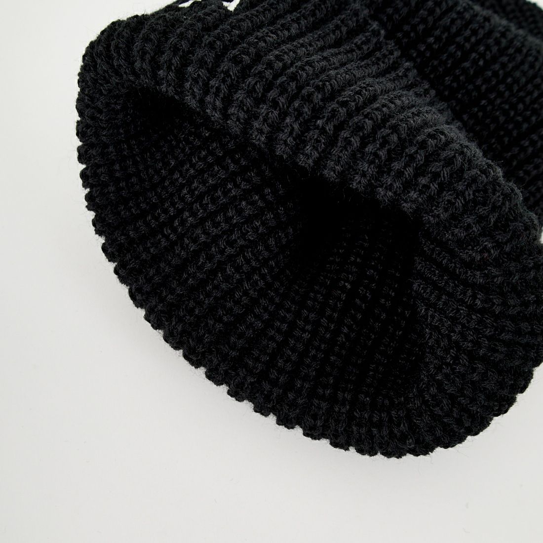 Cooperstown Ball Cap [クーパーズタウンボールキャップ] リブニットキャップ [LAP43-KTA2] BLACK