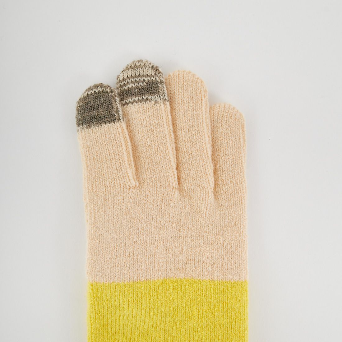 EVOLG [エヴォログ] ツートングローブ [LET2364] VANILLA/YE