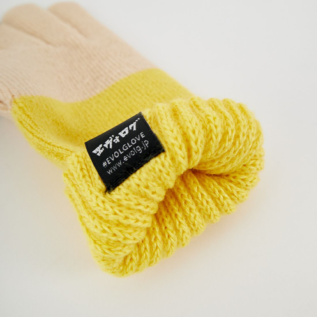 EVOLG [エヴォログ] ツートングローブ [LET2364] VANILLA/YE