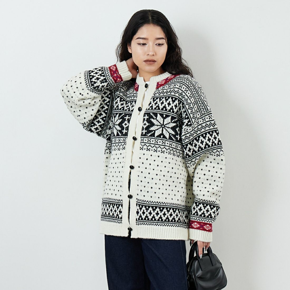 THE SHINZONE [ザ シンゾーン] ノルウェーニットカーディガン