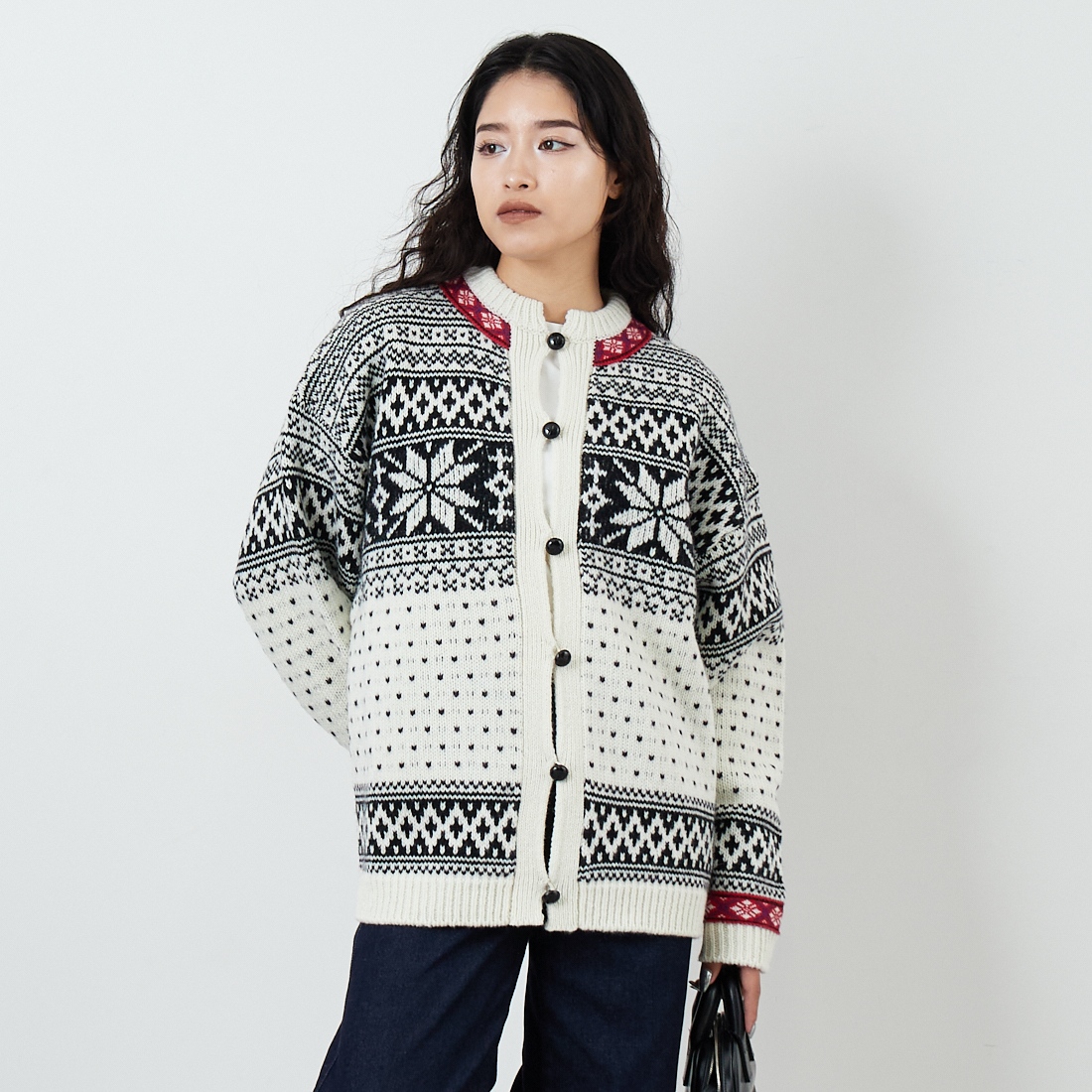 THE SHINZONE [ザ シンゾーン] ノルウェーニットカーディガン