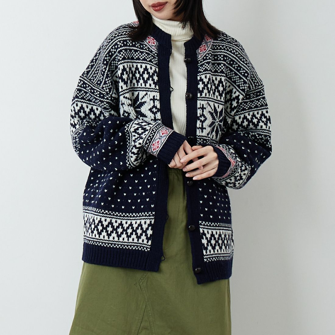 THE SHINZONE [ザ シンゾーン] ノルウェーニットカーディガン