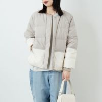 ﾓｶ/ｸﾞﾚｰｼﾞｭ&&モデル身長：162cm 着用サイズ：F&&