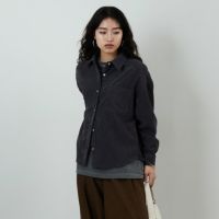 ﾁｬｺｰﾙｸﾞﾚｰ&&モデル身長：162cm 着用サイズ：F&&