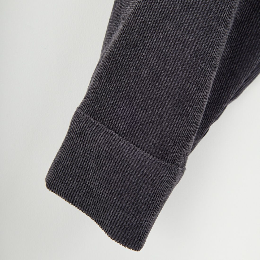 Jf Ready Made [ジイエフレディメイド] コーデュロイドロップタックブラウス [4225650] ﾁｬｺｰﾙｸﾞﾚｰ