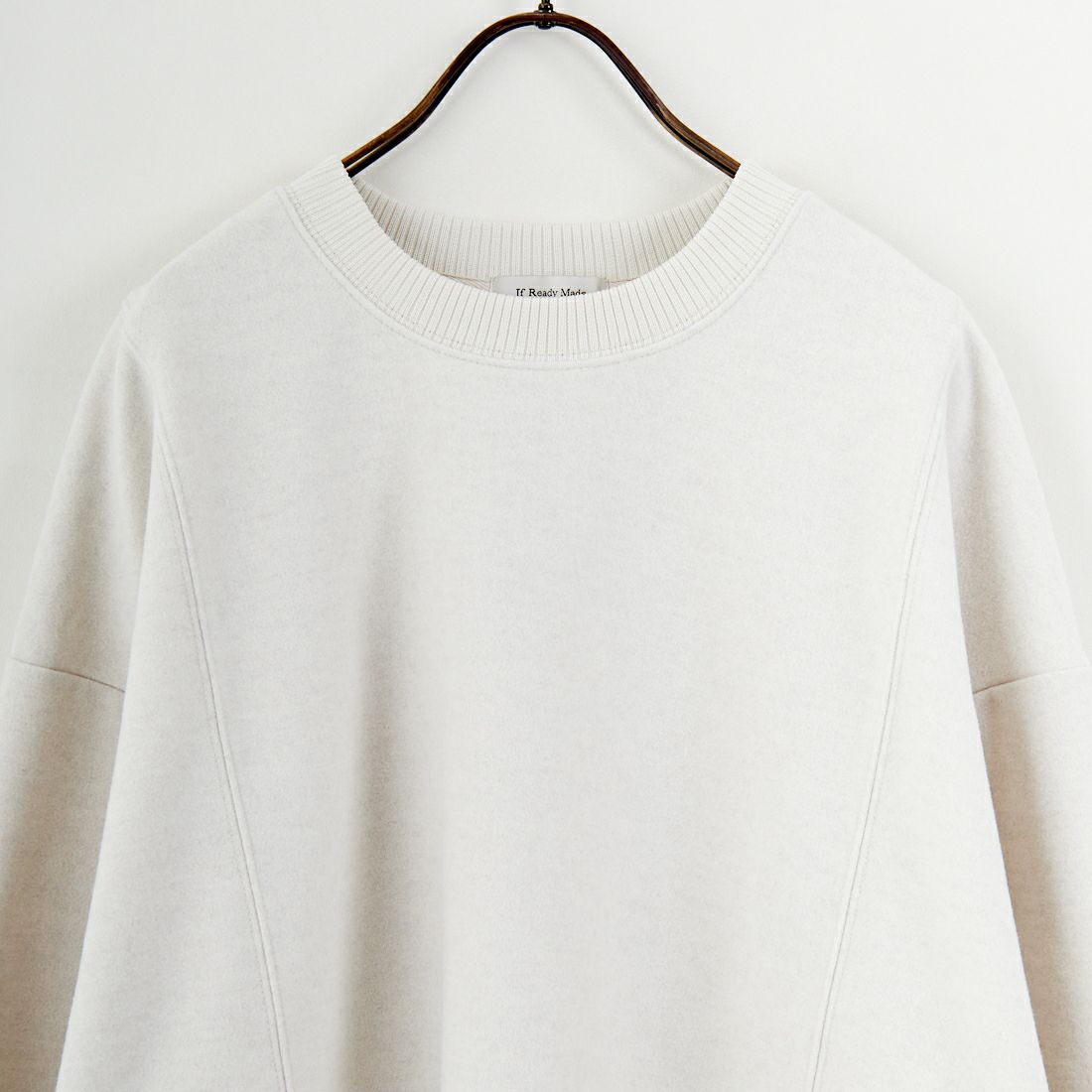 Jf Ready Made [ジェイエフレディメイド] 圧縮起毛サイド切替プルオーバー [3225750] ｱｲﾎﾞﾘｰ