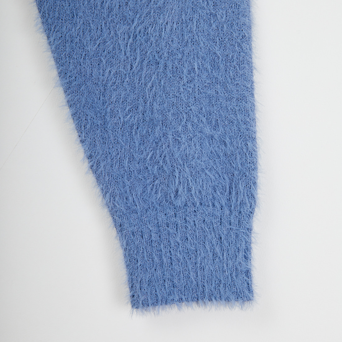 Jf Ready Made [ジェイエフレディメイド] シャギーツートンクルーネックニット [725807] BRN/BLU