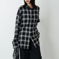 BLK&&モデル身長：162cm 着用サイズ：F&&