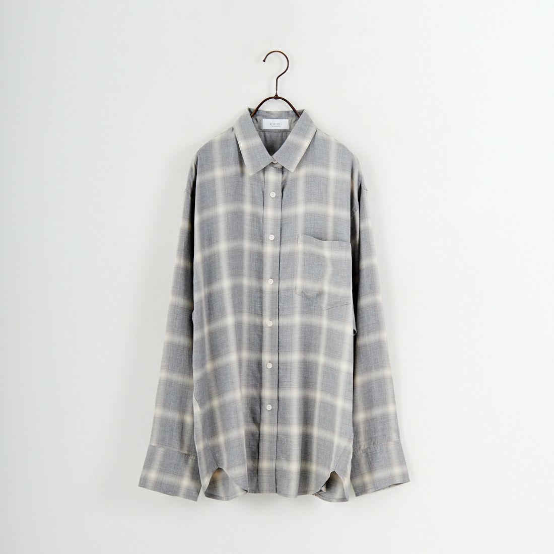 emmi [エミ] チェックオーバーシャツ [13WFB254049]｜ジーンズ