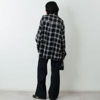 emmi [エミ] チェックオーバーシャツ [13WFB254049]｜ジーンズ