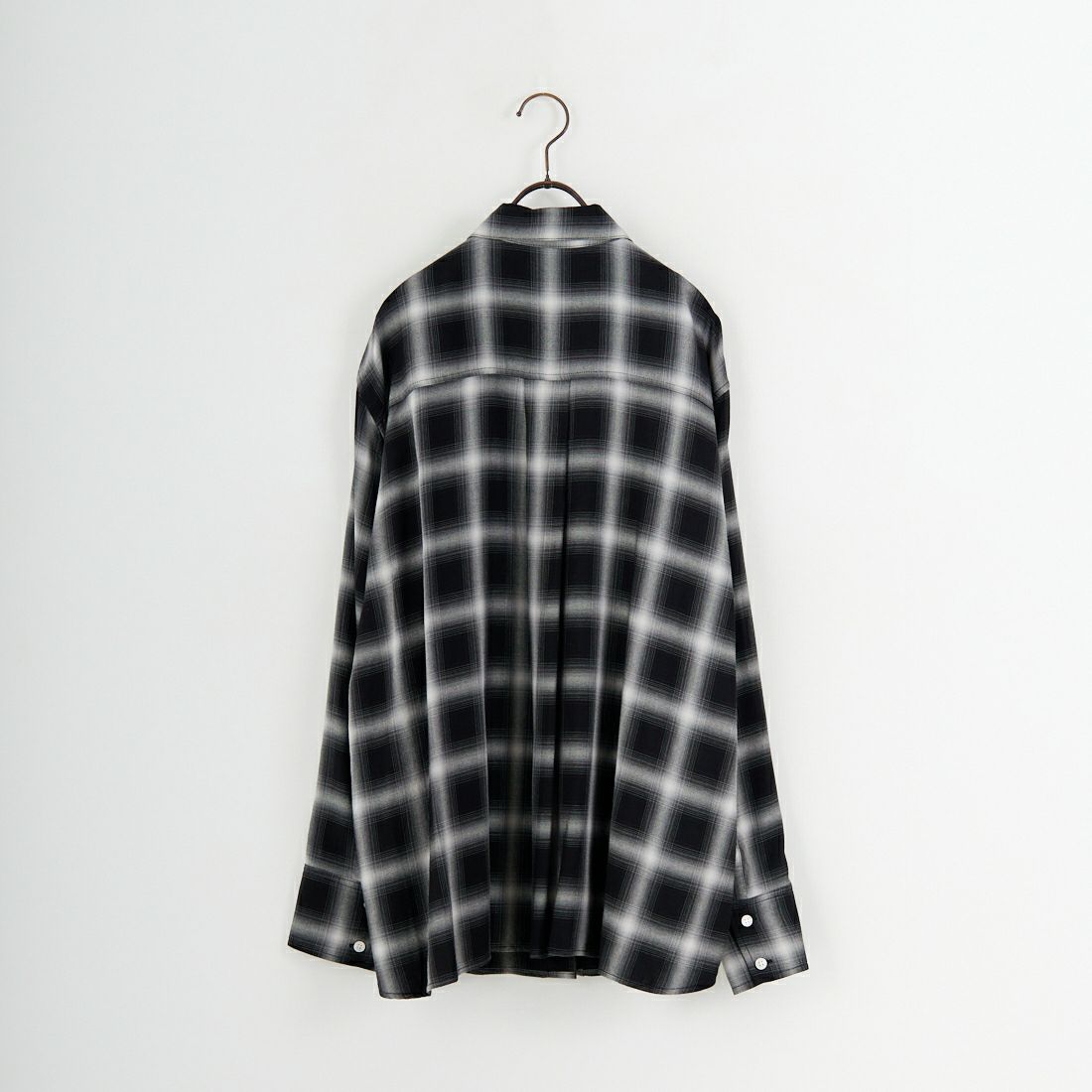 emmi [エミ] チェックオーバーシャツ [13WFB254049] BLK