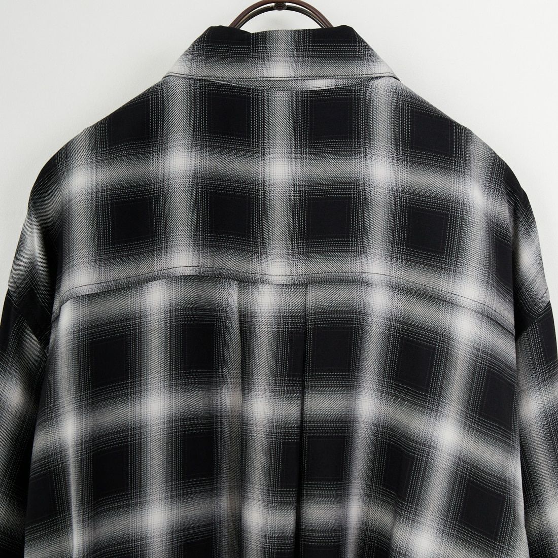 emmi [エミ] チェックオーバーシャツ [13WFB254049] BLK