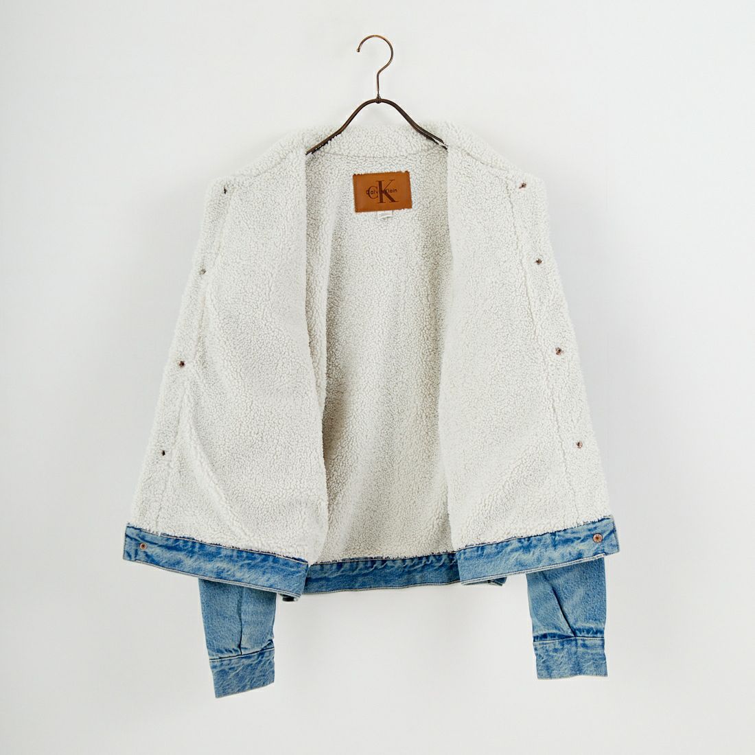 Calvin Klein [カルバンクライン] 90s シェルパトラッカージャケット [4RD737G] 01J