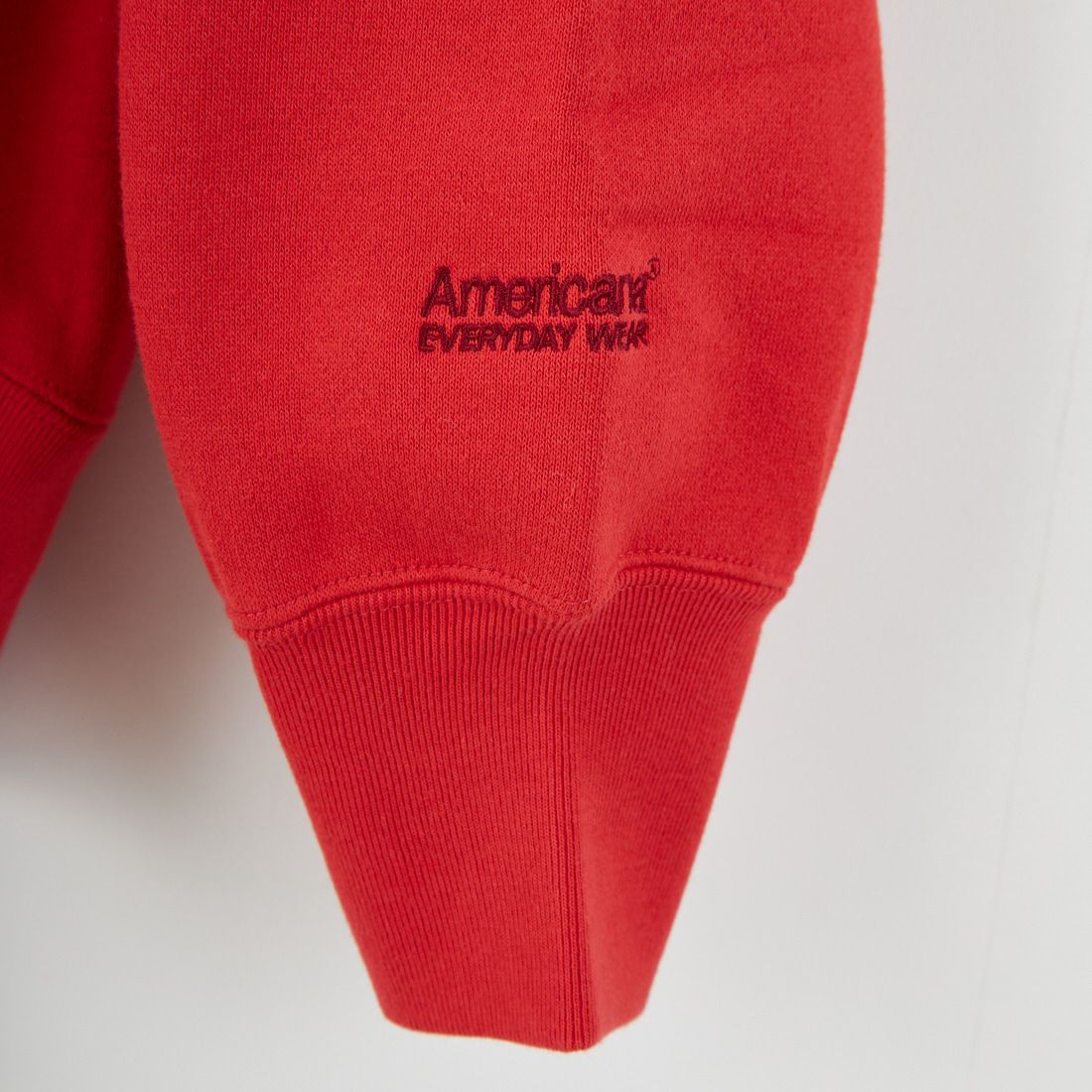 Americana [アメリカーナ] ボリュームスリーブ クルーネックスウェット [BRF-797A-1] ﾚｯﾄﾞ