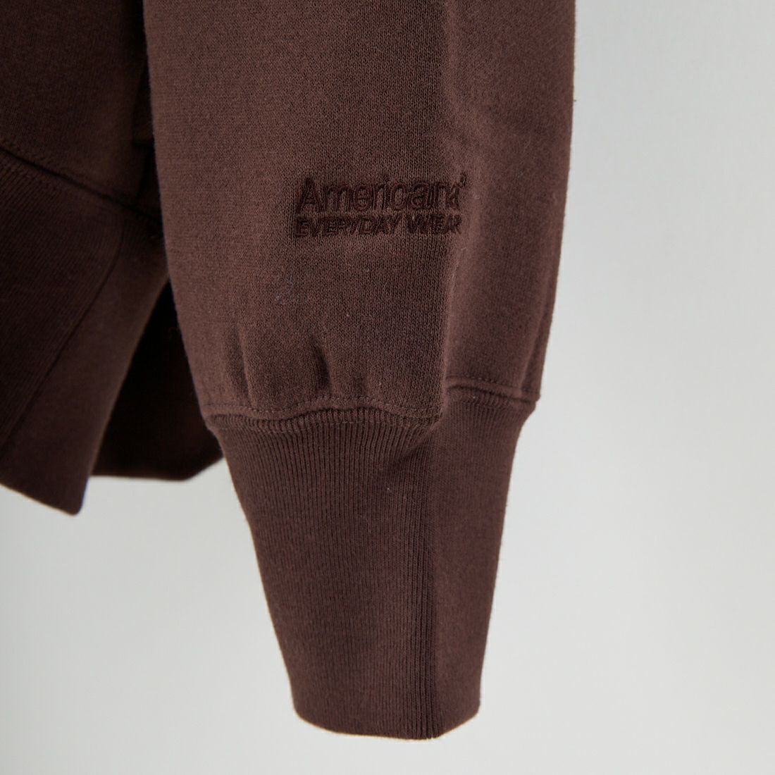 Americana [アメリカーナ] ボリュームスリーブ クルーネックスウェット [BRF-797A-1] Dﾌﾞﾗｳﾝ