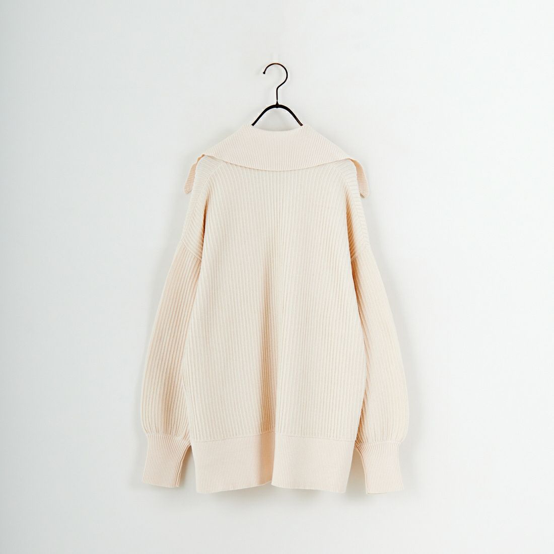 RIM.ARK [リムアーク] ベーシックカラーリブプルオーバー [460JSL70-2271] IVOY