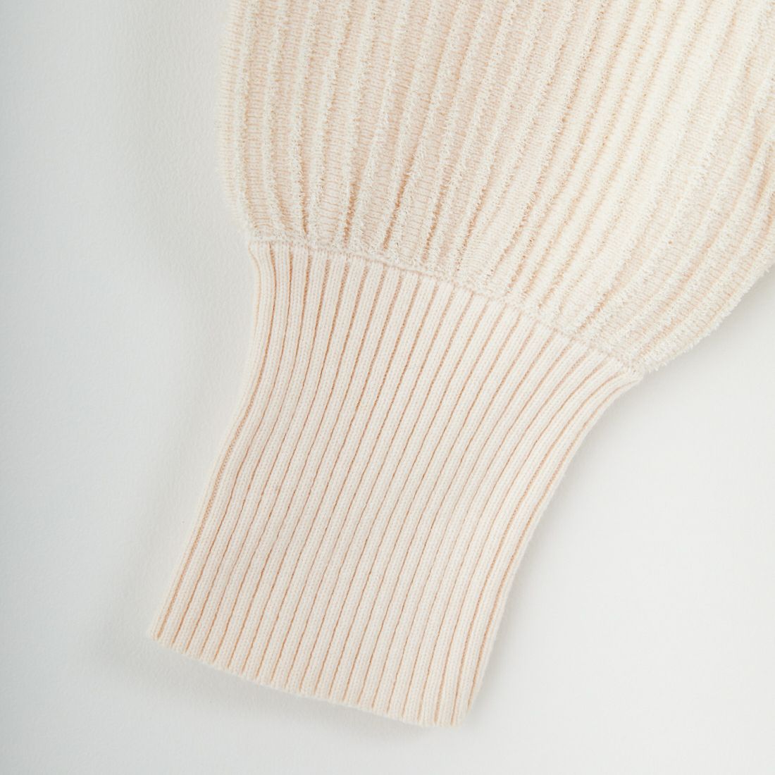 RIM.ARK [リムアーク] ベーシックカラーリブプルオーバー [460JSL70-2271] IVOY