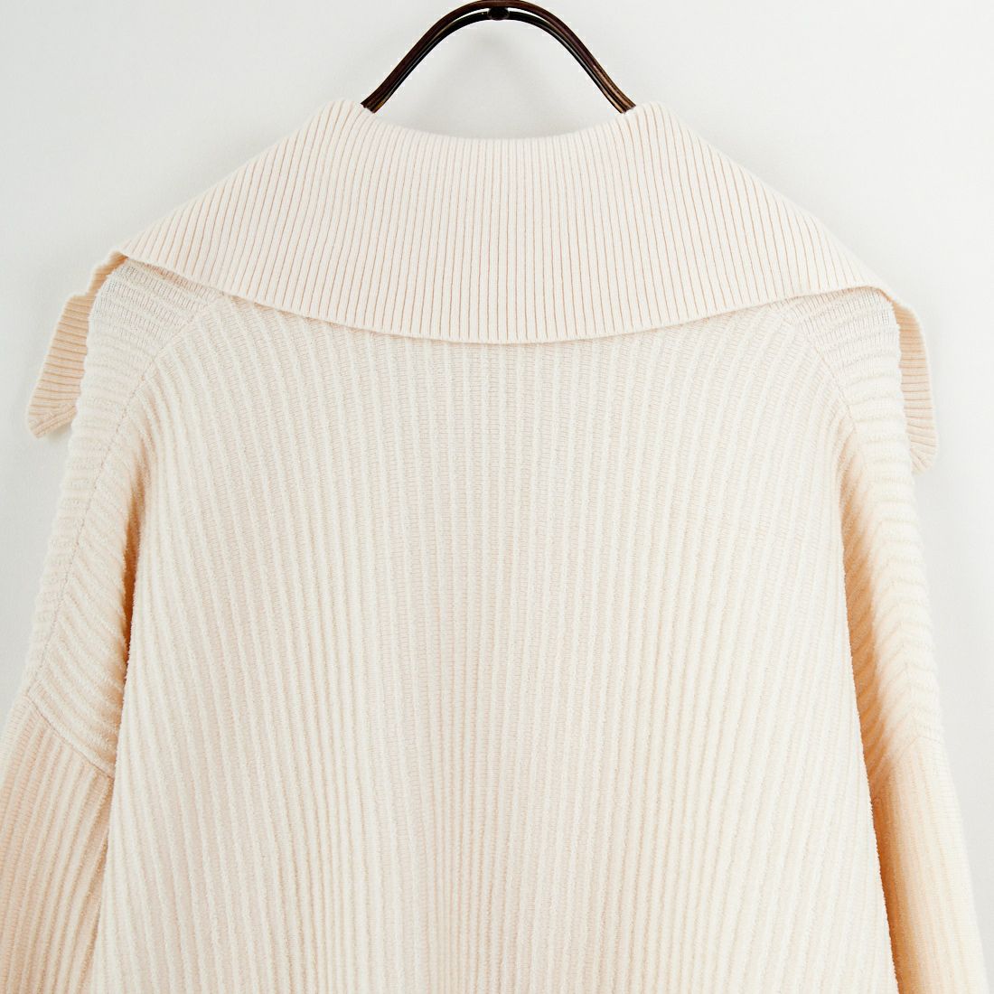 RIM.ARK [リムアーク] ベーシックカラーリブプルオーバー [460JSL70-2271] IVOY