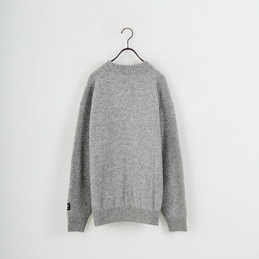 The Endless Summer [エンドレスサマー] BUHI サガラ刺繍ウールニット [AS-25774323] 03 MIX GRY