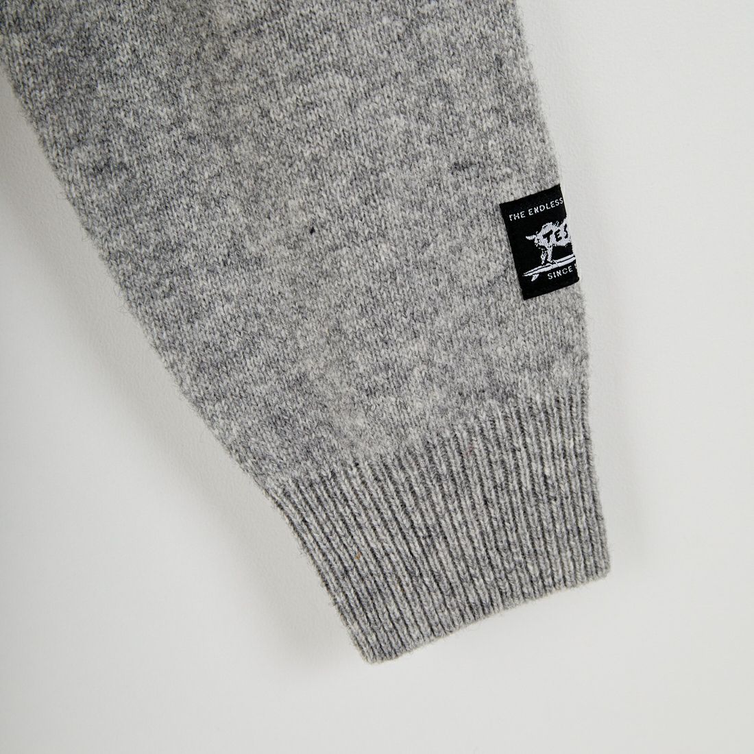 The Endless Summer [エンドレスサマー] BUHI サガラ刺繍ウールニット [AS-25774323] 03 MIX GRY