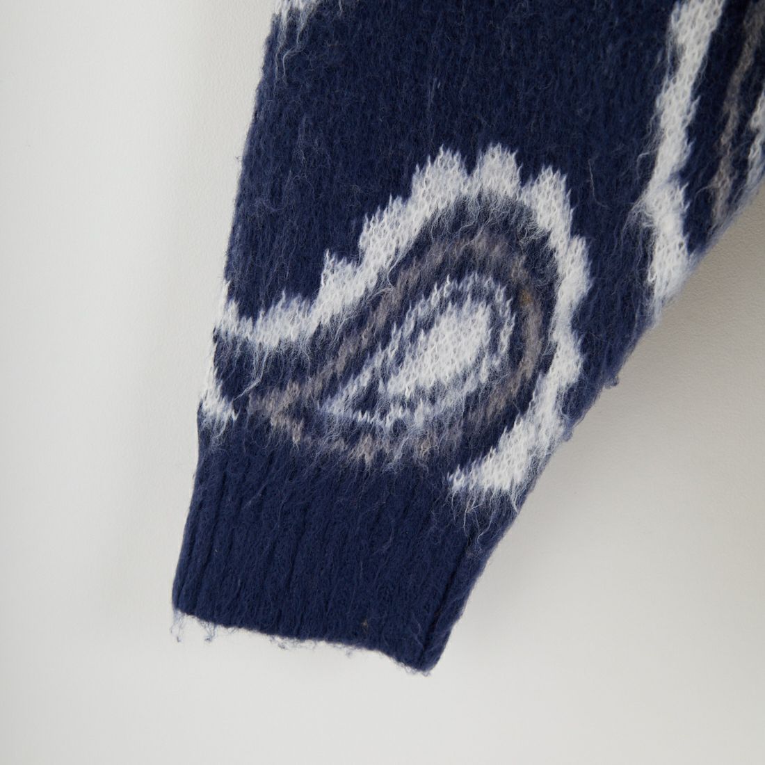 33Degrees [サーティスリーディグリーズ] バルキージャカードクルーネックニット [TDS-254-032] NVYﾍﾟｲｽﾞﾘｰ