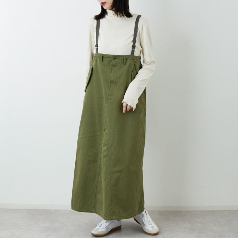 ANTGAUGE [アントゲージ] ミリタリーサロペットスカート [GE531