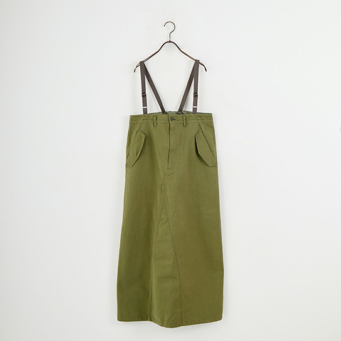 ANTGAUGE [アントゲージ] ミリタリーサロペットスカート [GE531] 7 ｵﾘｰﾌﾞ