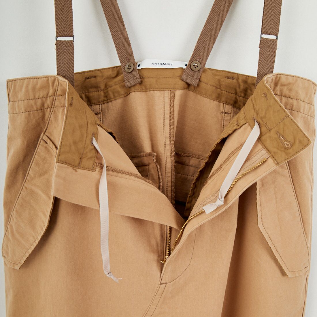 ANTGAUGE [アントゲージ] ミリタリーサロペットスカート [GE531] 22 ｶｰｷ