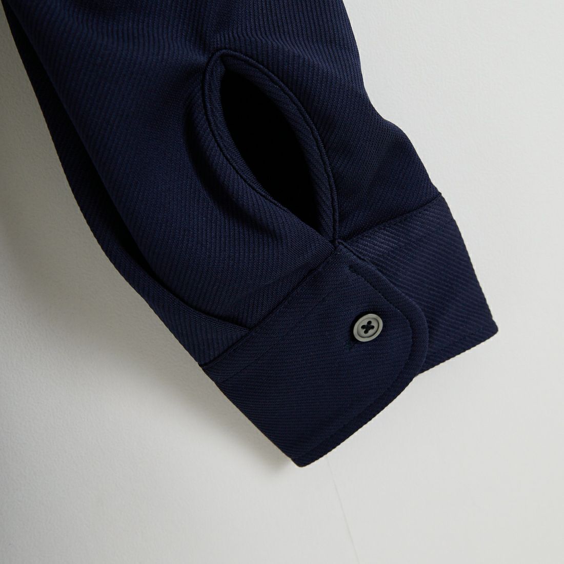 Jeans Factory Clothes [ジーンズファクトリークローズ] ツイルジャージワンナップカラーシャツ [EPC-55105] 4 NAVY