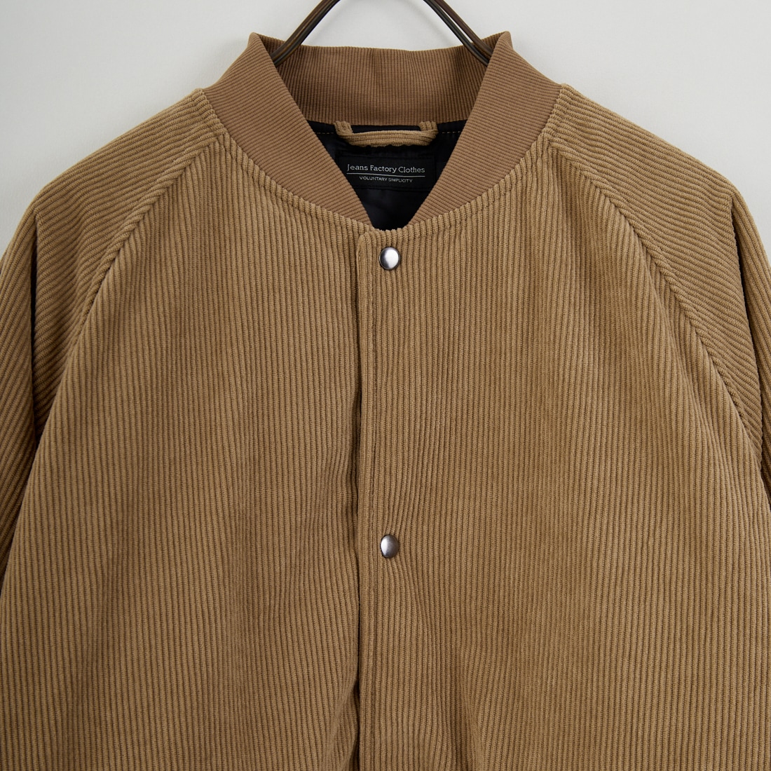 Jeans Factory Clothes [ジーンズファクトリークローズ] テックコールコーチジャケット [EPC-57403] 1 BEIGE