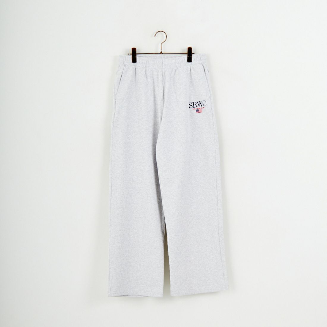 Sporty&Rich [スポーティアンドリッチ] ノーティカル刺繍ワイドスウェットパンツ [PA05563177] H.GRAY