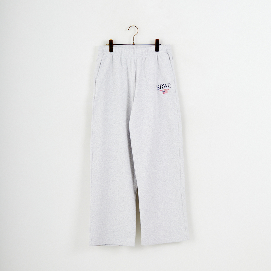 Sporty&Rich [スポーティアンドリッチ] ノーティカル刺繍ワイドスウェットパンツ [PA05563177] H.GRAY
