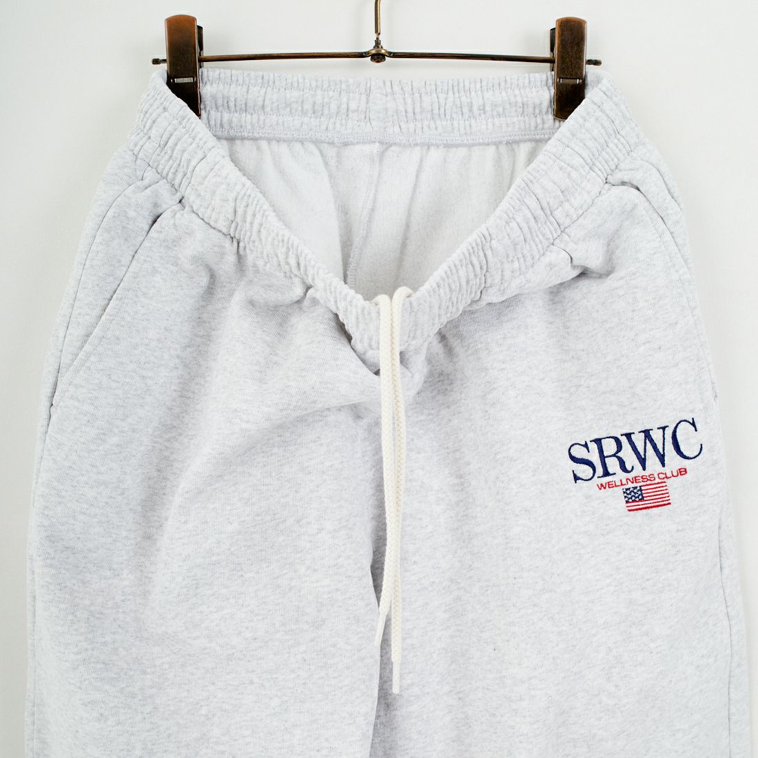 Sporty&Rich [スポーティアンドリッチ] ノーティカル刺繍ワイドスウェットパンツ [PA05563177] H.GRAY