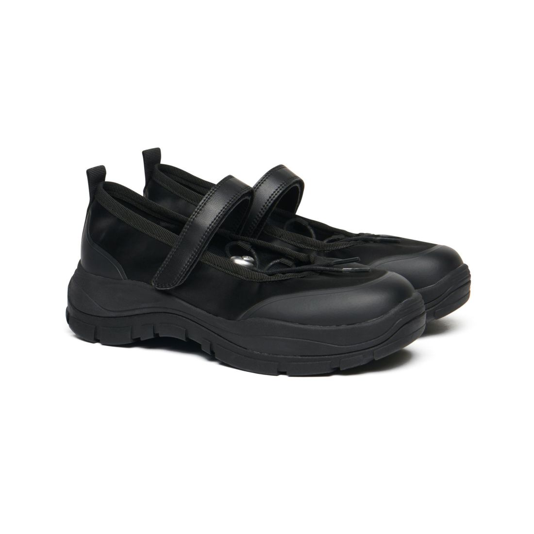 Rockfish Weatherwear [ロックフィッシュ ウェザーウェア] ストリング メリージェーンシューズ [RF1SHBF1SK013] BK