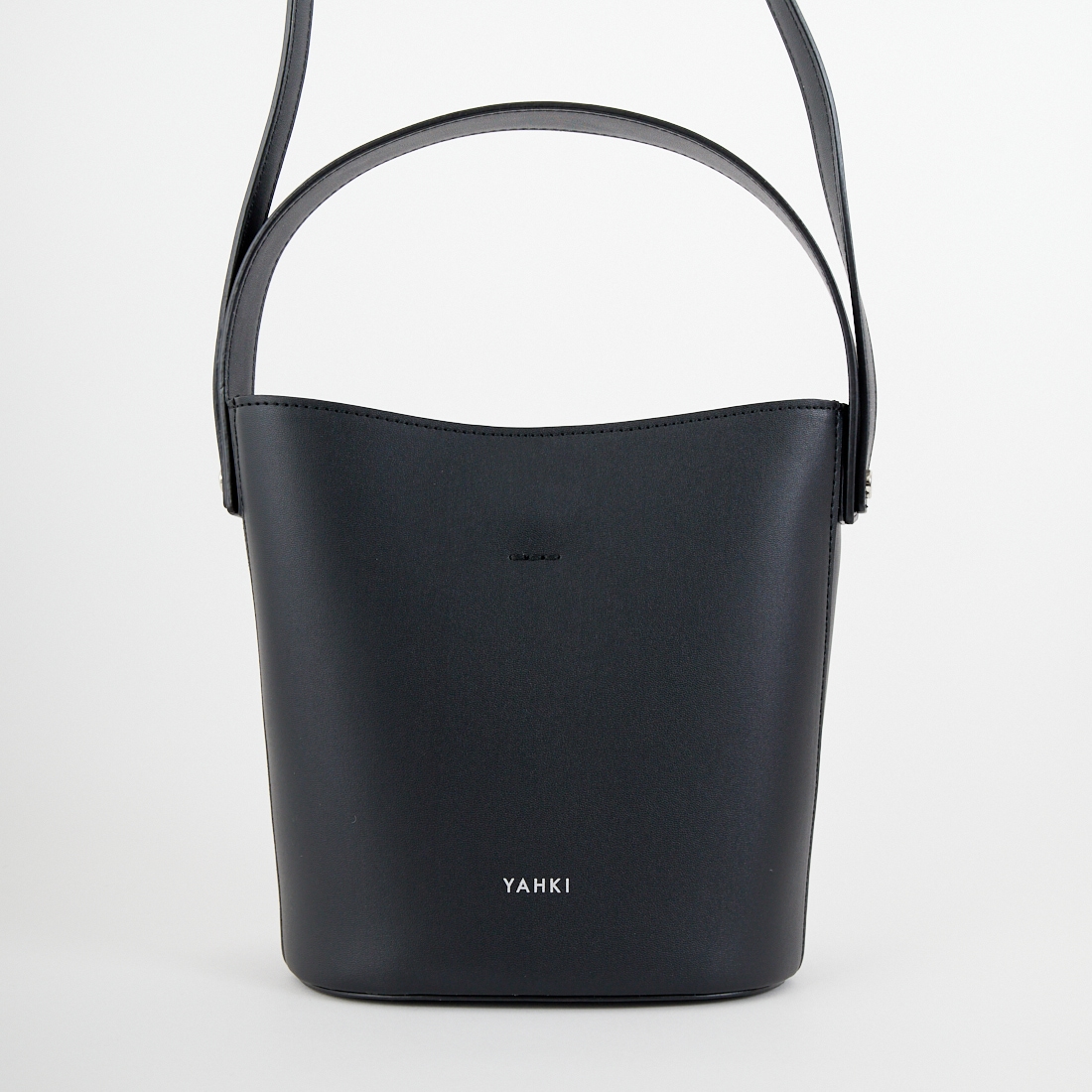 YAHKI [ヤーキ] フェイクレザークロスボディバッグ [YH-770] BLACK