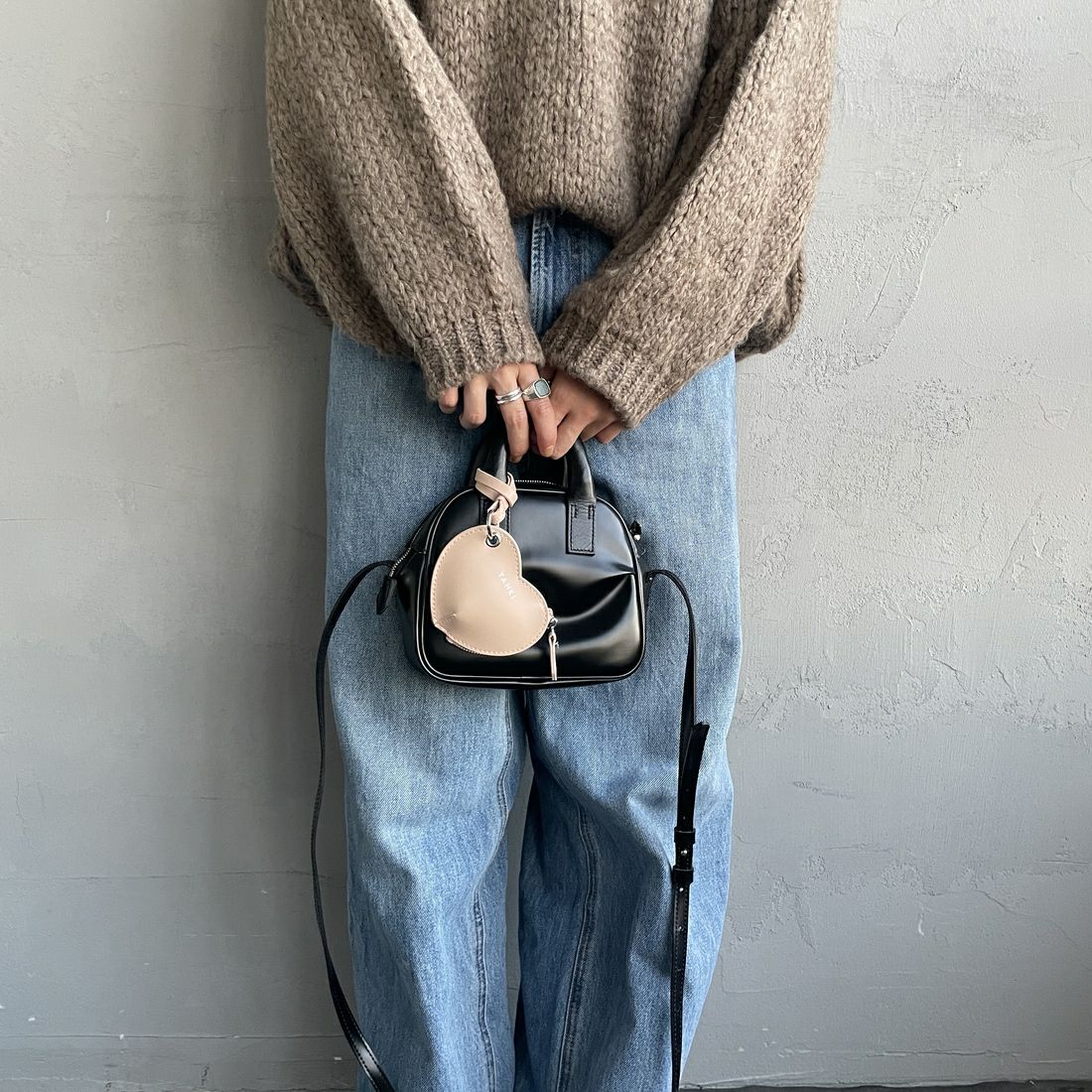 YAHKI [ヤーキ] ハートレザーマルチケース [YH-640C] HONEY ROSE