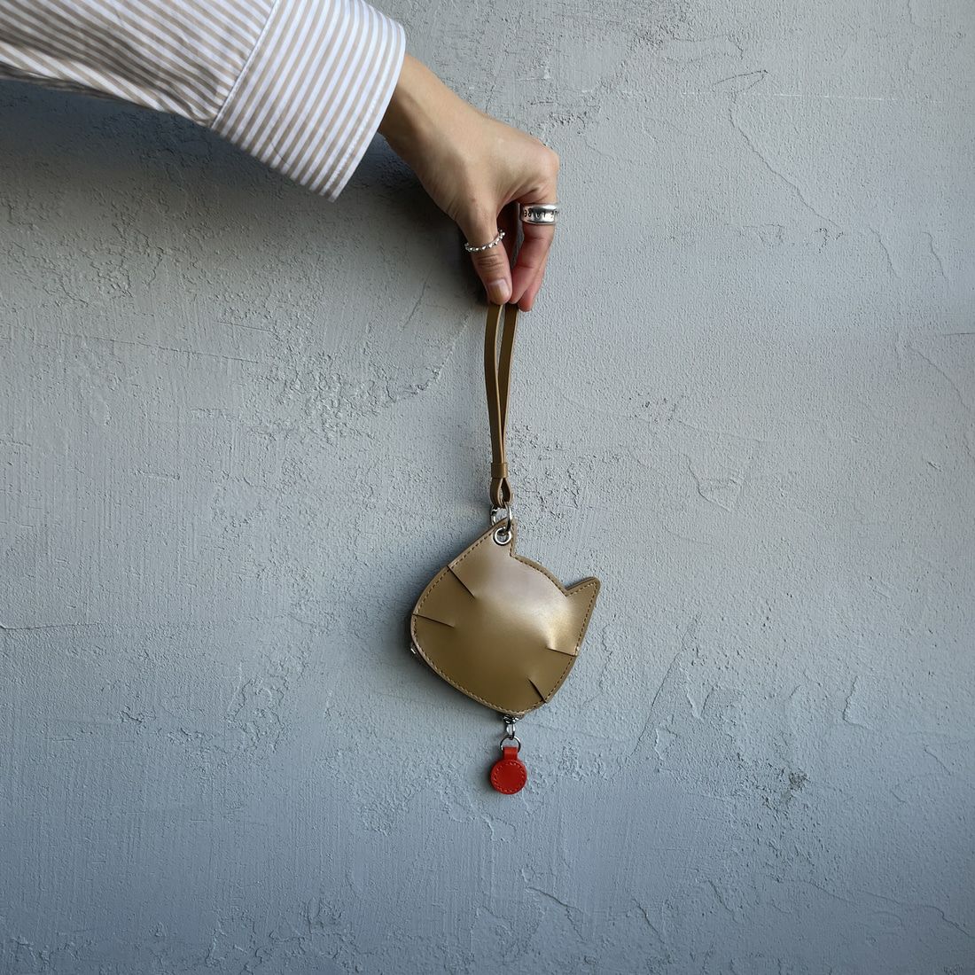 YAHKI [ヤーキ] キャットレザーマルチケース [YH-678C] TABACO