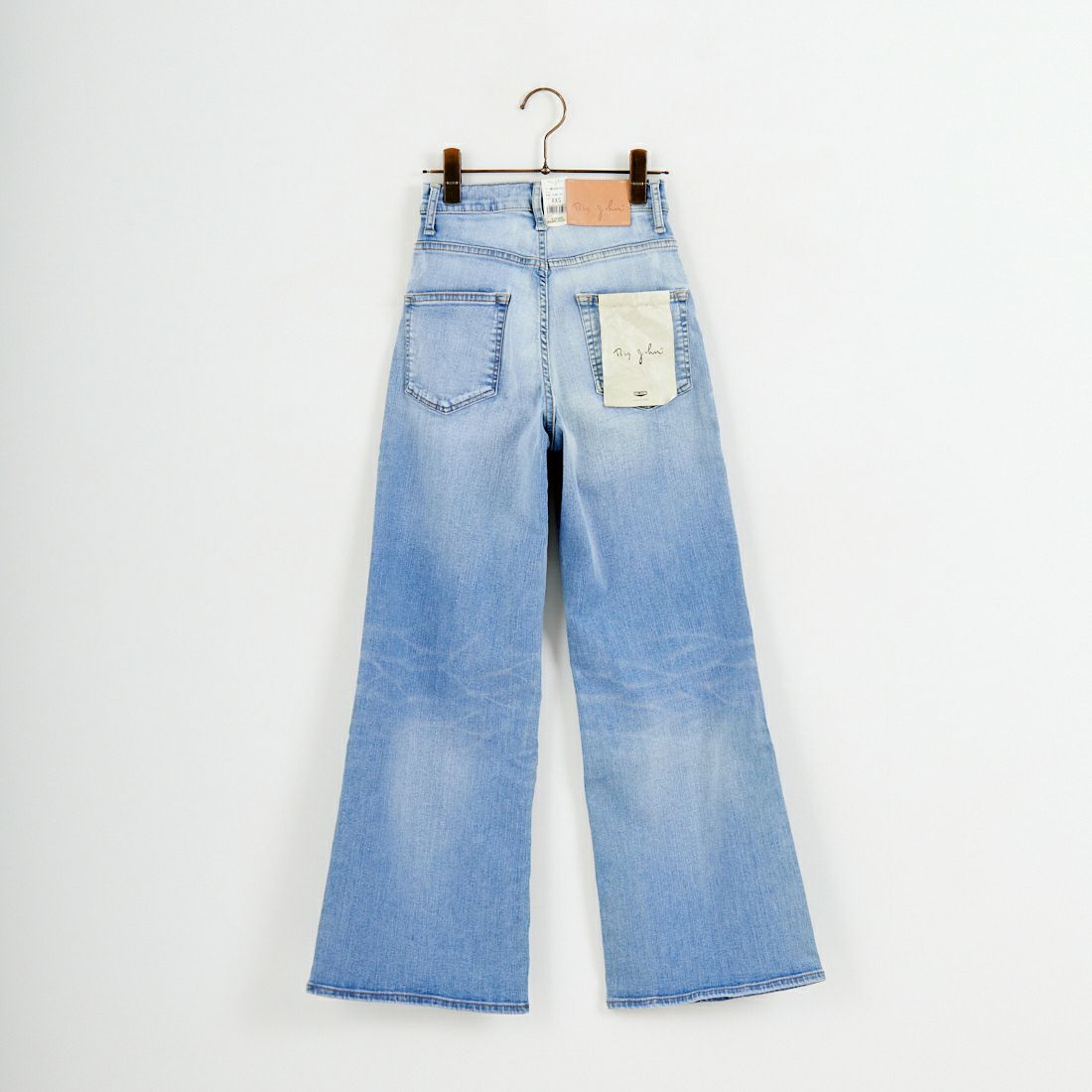 BIG JOHN [ビッグジョン] ワイドフレアカットデニム [MML203N] 618