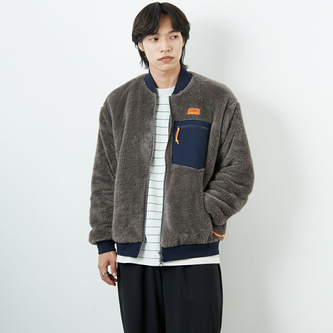 CHARCOAL&&モデル身長：179cm 着用サイズ：L&&