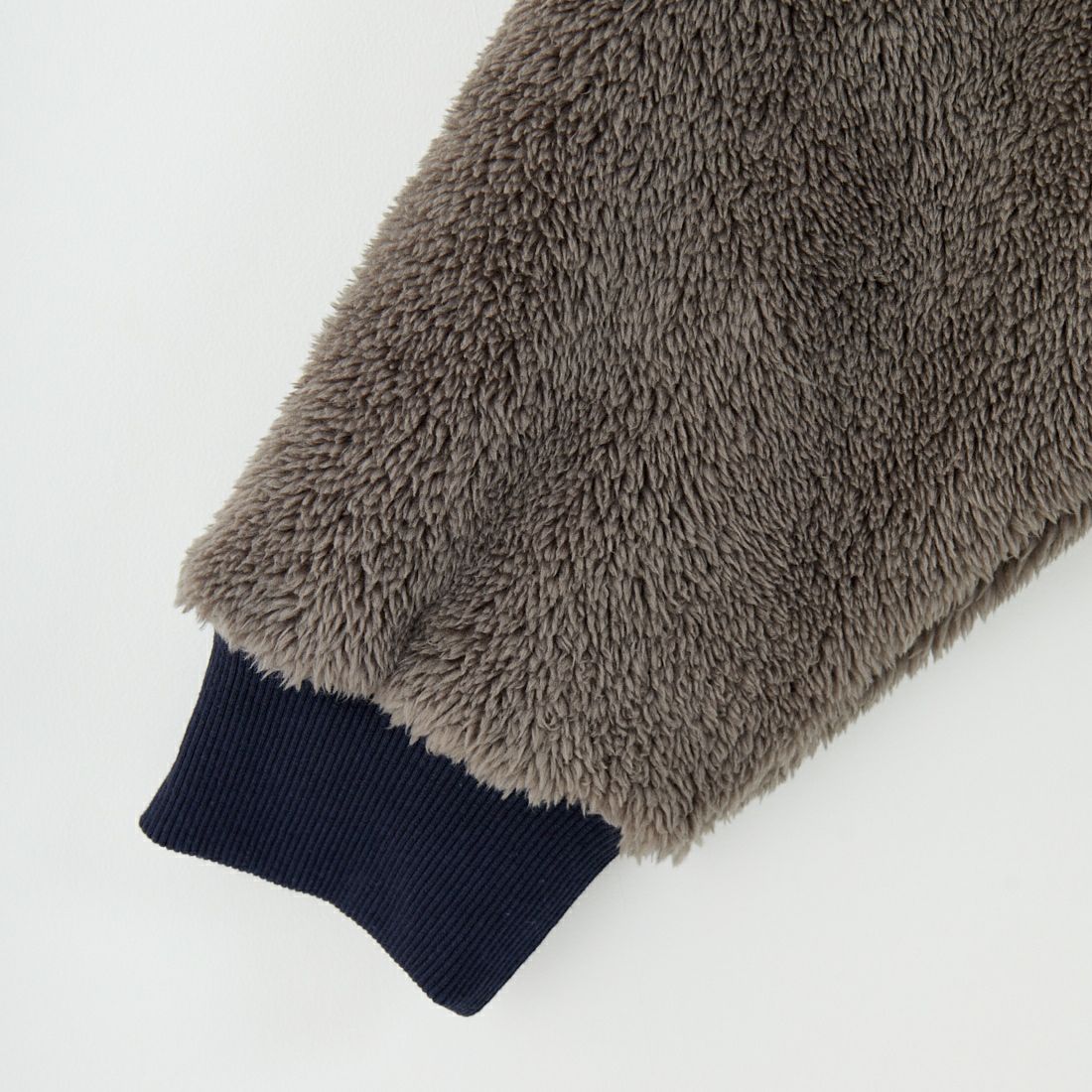 UNIVERSAL OVERALL [ユニバーサルオーバーオール] 別注 ボアフリース ボンバージャケット [U2531400IN-JF] CHARCOAL