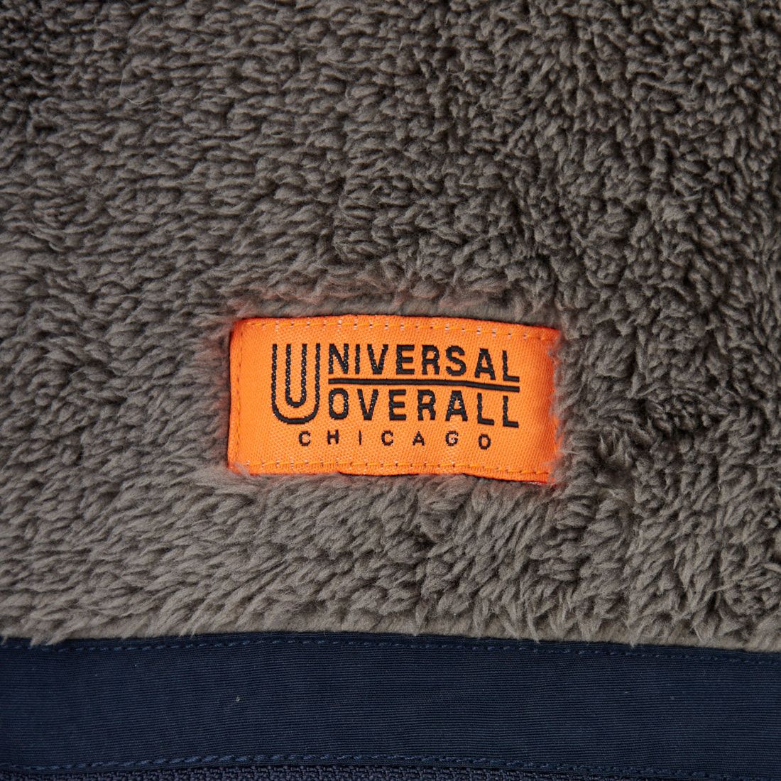 UNIVERSAL OVERALL [ユニバーサルオーバーオール] 別注 ボアフリース ボンバージャケット [U2531400IN-JF] CHARCOAL