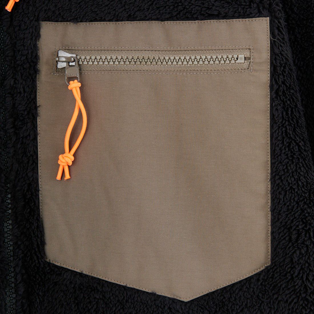 UNIVERSAL OVERALL [ユニバーサルオーバーオール] 別注 ボアフリース ボンバージャケット [U2531400IN-JF] BLACK