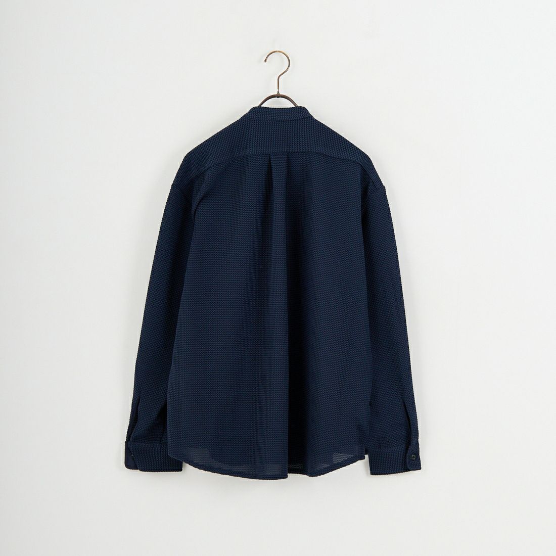 Jeans Factory Clothes [ジーンズファクトリークローズ] ラッセルドビーバンドカラーシャツ [EPC-55110] 3 NAVY