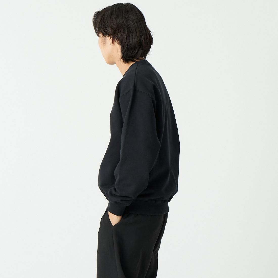XLARGE [エクストララージ] シェニールロゴ クルーネックスウェット [101254012018] BLACK