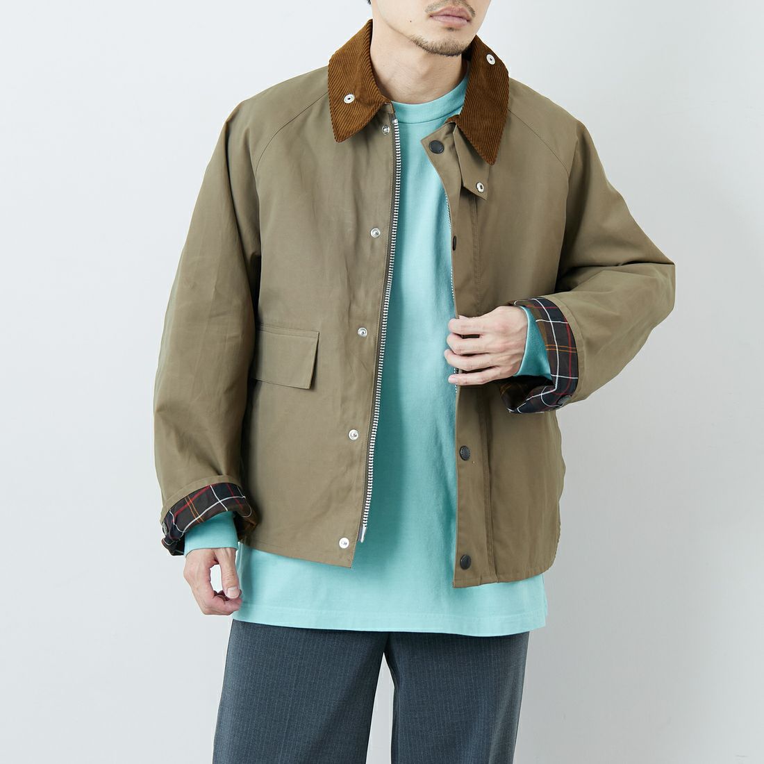 KHAKI&&モデル身長：168cm 着用サイズ：38&&