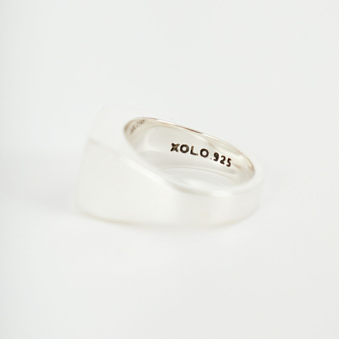 XOLO JEWELRY [ショロジュエリー] シグネットリング グレーフラワー [XOR126] SILVER