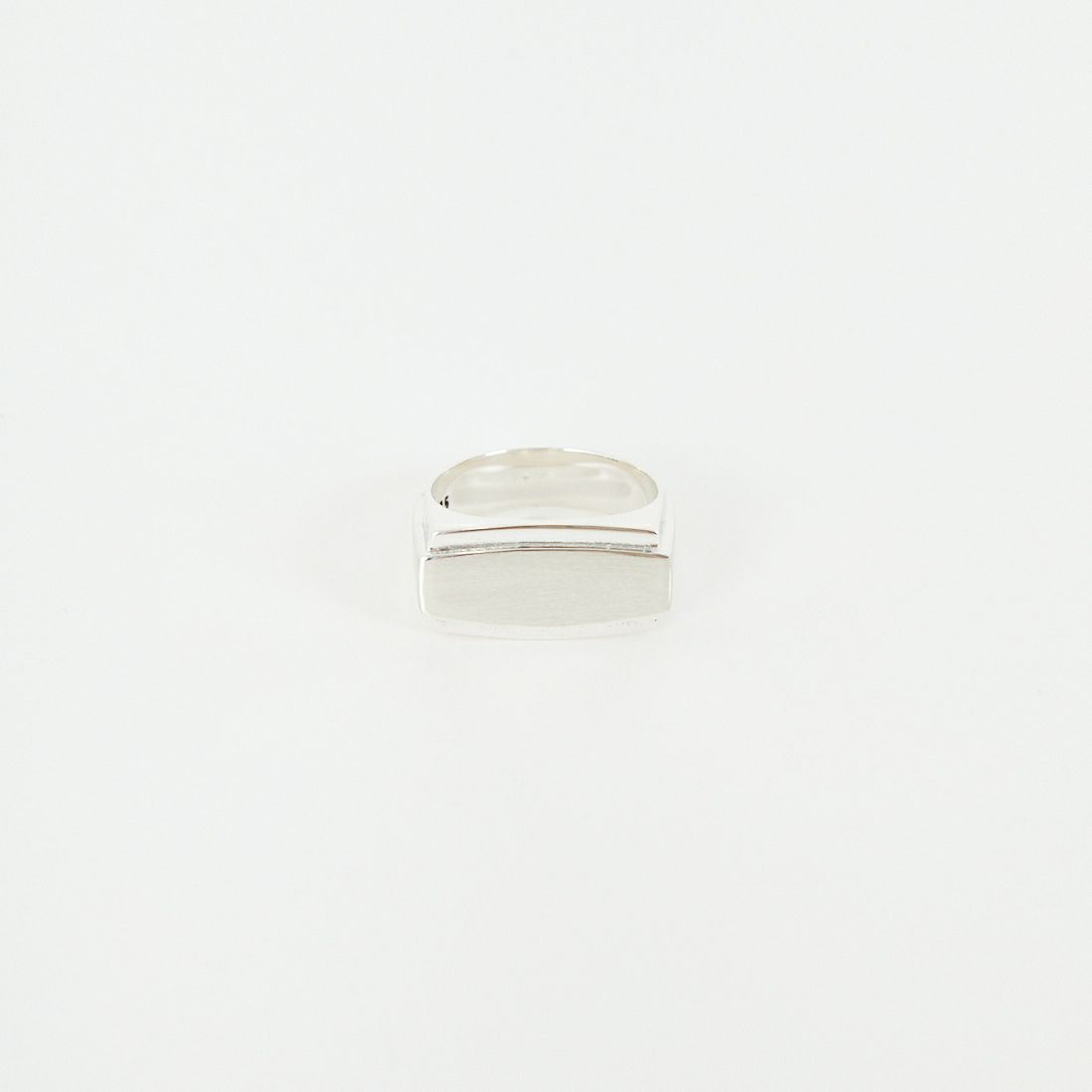 XOLO JEWELRY [ショロジュエリー] センターウェイトリング ウィズヘアライン [XOR124] SILVER