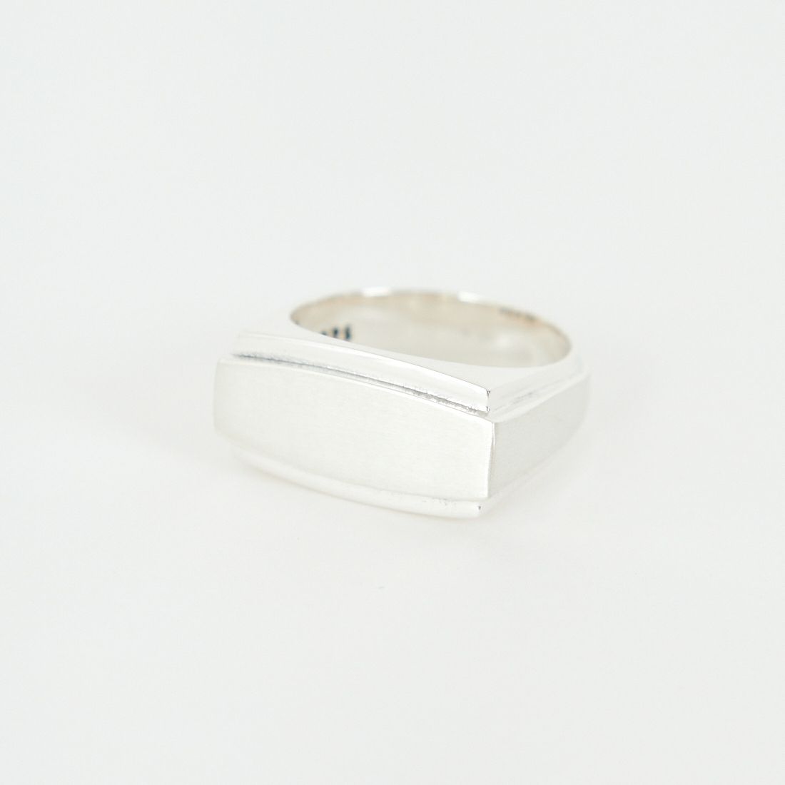 XOLO JEWELRY [ショロジュエリー] センターウェイトリング ウィズヘアライン [XOR124] SILVER